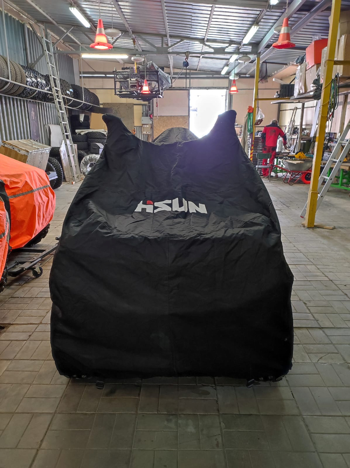 Чехол на квадроцикл  Hisun 550/750/1000ATV